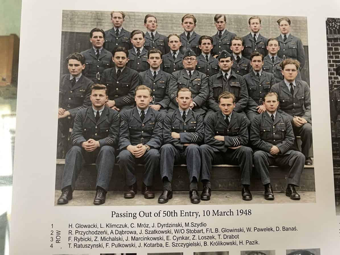 IMG_1629 Photo of Polish Apprentices from RAF Halton passing out of 50th entry - March 10, 1948